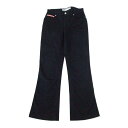 KRIZIA JEANS クリツィア ジーンズ ストレッチデニムパンツ (黒 ) 107179 【中古】