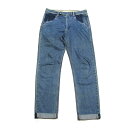 Maison Martin Margiela メゾン マルタンマルジェラ 「40」 ヴィンテージ加工デニムパンツ (インデイゴ ジーンズ ユニセックス) 121469 【中古】
