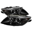 【送料無料・代引き手数料無料】クリスタルアイ CRYSTALEYEBMW E85 Z4CCFLイカリングプロジェクターヘッドライトブラックタイプ
