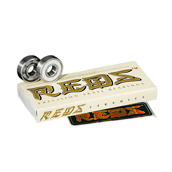【送料無料】BONES BEARING SUPER REDS CERAMIC【ボーンズ】ベアリングスーパーレッズ・セラミック【スケートボード】【スケボー】【SKATEBOARD】REDS最上位モデル