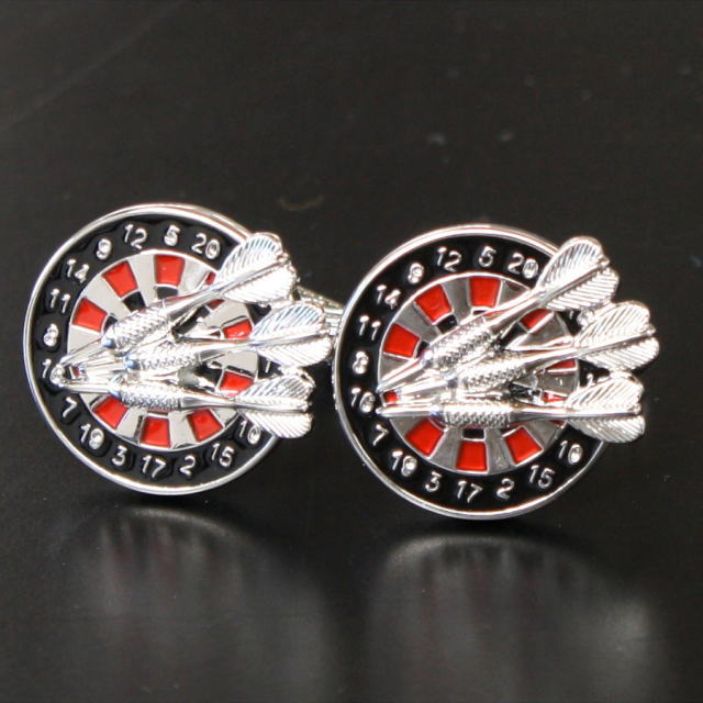 袖口キラリ♪ダーツ カフス 2【カフリンクス・カフスボタン】【あす楽対応_関東】【楽ギフ_包装】プレゼント・ギフトにおすすめレビューを書けば送料無料 【smtb-TD】【yokohama】【YDKG-td】