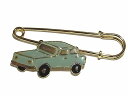 ルチカ ★ メール便 送料無料 ★『 レトロカー ショールピン ブルー 』 Luccica 個性的 誕生日 女性 モチーフ お洒落 カジュアル アクセサリー ジュエリー かわいい レディース プレゼント 雑貨 星 ブランド ユニーク お祝い 春物 珍しい 車 ボーイッシュ アクティブ luccica
