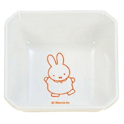 ミッフィー　メラミンお子様弁当　角小鉢　(松花堂用)　M-331P　RKK-A9[関連：関東プラスチック工業 業務用 miffy <strong>キャラクター</strong> 食器 食器洗浄機対応 お祝い <strong>おせち</strong> 食い初め キッズ ランチ 給食]