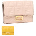 【P10倍 1/29 20時〜1/30 9時】フェンディ 財布 二つ折り財布 バゲット FFロゴ レディース FENDI 8M0419 AAJD 【返品OK】