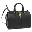 イヴサンローラン バッグ YVES SAINT LAURENT 297957 BUB0G 1000 CABAS CHYC MINI カバスシックミニ ショルダーバッグ BLACK ブラックYVES SAINT LAURENT イヴサンローラン 2012秋冬新作★21％OFF★