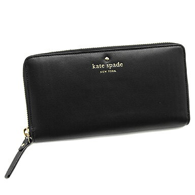 ケイトスペード 財布 kate spade ケイト スペード 長財布 ケイト・スペード ラウンドファスナー長財布 PWRU3025 001 BRIGHTSPOT AVENUE LACEY ブラックKATE SPADE ケイトスペード 2013秋冬新作