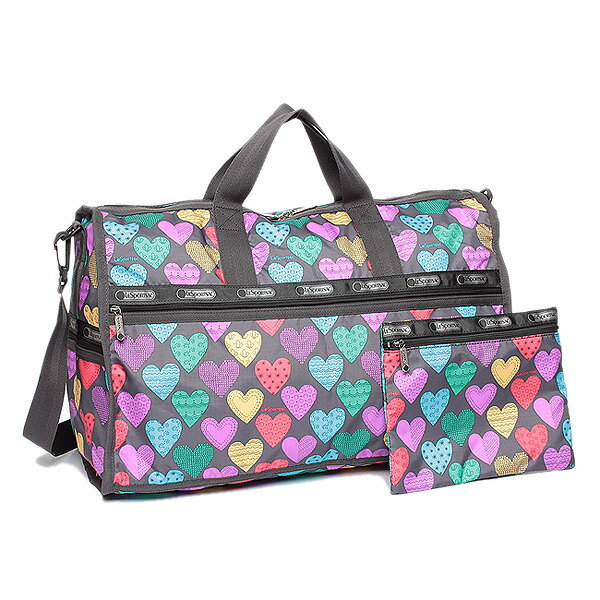 レスポートサック LESPORTSAC ショルダーバッグ ボストンバッグ ラージウィークエンダー バッグ レスポ 7185 D313 LARGE WEEKENDER COLOR MY HEART カラーマイハート【楽ギフ_包装】【ブランド】【RCP】【5,400円以上で送料無料】【通販】