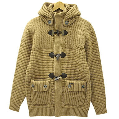 BARK ニットダッフル メンズ バーク 32B8001 SHORT DUFFLE COAT ショートダッフルコート CAMEL キャメル【楽ギフ_包装】【ブランド】【RCP】【5,400円以上で送料無料】【通販】