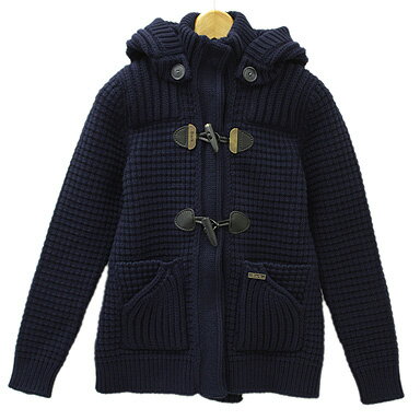 BARK ニットダッフル レディース バーク 32BD9000 SHORT DUFFLE COAT ショートダッフルコート NAVY ネイビー【楽ギフ_包装】【ブランド】【RCP】【5,400円以上で送料無料】【通販】