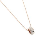 スワロフスキー SWAROVSKI ネックレス アクセサリー レディース スワロフスキー SWAROVSKI 5081230 WAVE ROSE GOLD ペンダント シルバー/ピンクゴールド