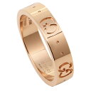 【P10倍 12/16 10時〜12/17 10時】【返品OK】グッチ GUCCI 指輪 リング アクセサリー GUCCI グッチ GGアイコンスィン バンドリング アクセサリー/指輪 152045 J8500 5702 GG ICON THIN BAND RING ピンクゴールド 男女兼用 メンズ/レディース