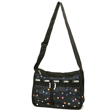 【エントリーでポイント5倍】 レスポートサック LeSportsac バッグ レディース ショルダーバッグ レスポートサック バッグ LESPORTSAC 7507 D600 DELUXE EVERYDAY BAG ショルダーバッグ LITHO DOT