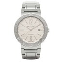 ブルガリ 時計 メンズ BVLGARI BB42WSSDAUTO ブルガリブルガリ 自動巻き 腕時計 ウォッチ ホワイト/シルバー