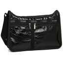 レスポートサック バッグ LESPORTSAC レディース 7507 M098 DELUXE EVERYDAY BAG ショルダーバッグ BLACK CRINKLE PATENT