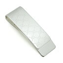 【4時間限定ポイント10倍】グッチ GUCCI 228126 J8400 GG柄 マネークリップ 8106 925スターリングシルバー