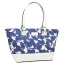 ケイトスペード トートバッグ アウトレット KATE SPADE WKRU3713 465 レディース ブルー/ホワイト