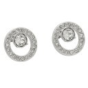 スワロフスキー ピアス アクセサリー SWAROVSKI 5201707 CREATIVITY CIRCLE SMALL レディース シルバー