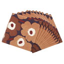 【4時間限定ポイント10倍】マリメッコ ナプキン MARIMEKKO 552683 ウニッコ UNIKKO ナプキン PURPLE/COPPER