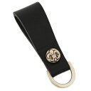 クロムハーツ ベルトループ CHROME HEARTS BELT LOOP Dリング BSフレア ボタン ブラックレザー BLACK