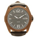 ポリス 時計 メンズ POLICE PL14103 JSQR/61 RANGER II 5気圧防水 腕時計 ウォッチ BROWN