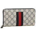 グッチ 財布 GUCCI 408831 KHN4N 4080 NEW WEB ウェブ GGスプリーム キャンバス ジップアラウンド メンズ 長財布 BEIGE BLU/BLU/BRB