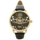 【返品OK】ヴィヴィアンウエストウッド レディース腕時計 VIVIENNE WESTWOOD VV163BKBK ブラック ゴールド