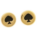 ケイトスペード ピアス アウトレット KATE SPADE O0RU1342 001 レディース ブラック/ゴールド