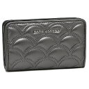 マークジェイコブス 折財布 MARC JACOBS M0010693 079 レディース シルバー