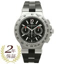 BVLGARI 腕時計 レディース ブルガリ DP42BSVDCH ブラック シルバー