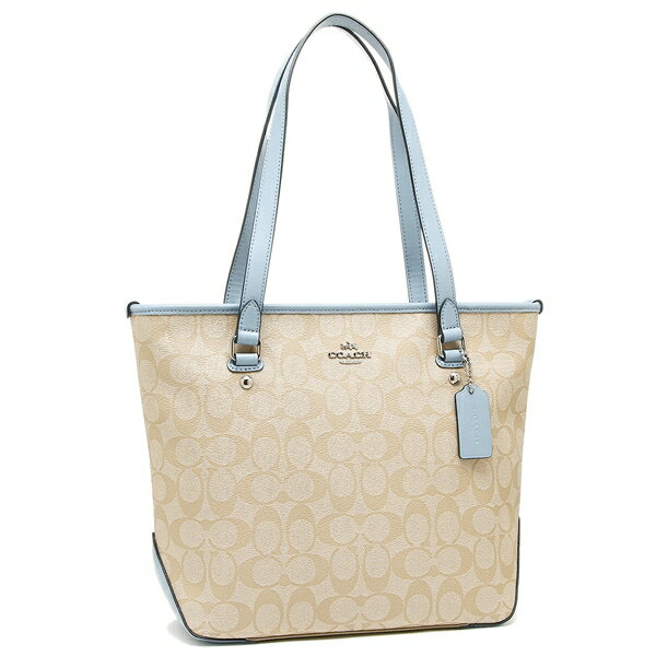 コーチ トートバッグ アウトレット COACH F58294 SVCA0 ライトカーキ ライトブルー