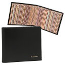 ポールスミス メンズ 折り財布 PAUL SMITH 4832 W761 79 ブラック