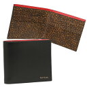 ポールスミス メンズ 折り財布 PAUL SMITH 4832 W856 79 マルチ