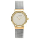 スカーゲン SKAGEN 時計 腕時計 スカーゲン SKAGEN 腕時計 時計 358SGSCD MESH ステンレスメッシュ ウォッチ シルバー/ゴールド