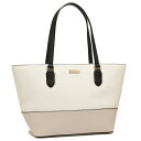 ケイトスペード トートバッグ アウトレット KATE SPADE WKRU4388 147 レディース ホワイト ベージュ ブラック