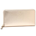 ケイトスペード 長財布 レディース アウトレット KATE SPADE WLRU2155 717 ローズゴールド