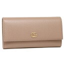 【返品OK】グッチ 長財布 レディース GUCCI 456116 CAO0G 5729 ピンクベージュ