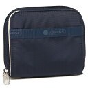 【期間限定ポイント5?10倍】レスポートサック 二つ折り財布 レディース LESPORTSAC 6505 C084 CLASSIC NAVY