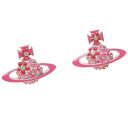 ヴィヴィアンウエストウッド ピアス アクセサリー レディース VIVIENNE WESTWOOD BE1584/2 シルバー ピンク