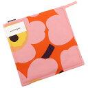 【4時間限定ポイント10倍】マリメッコ ポットホルダー レディース MARIMEKKO 069253 230 オレンジ ピンク イエロー