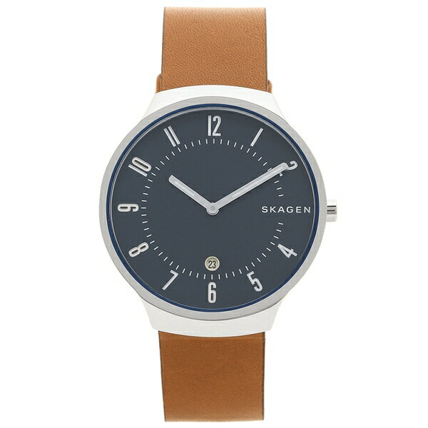 スカーゲン 腕時計 メンズ SKAGEN SKW6457 ブラウン シルバー ネイビーブルー