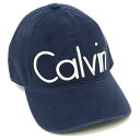 【4時間限定ポイント10倍】カルバンクライン CALVIN KLEIN キャップ レディース メンズ 45003050 480 ネイビー アウトレット