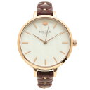 【4時間限定ポイント10倍】【返品OK】ケイトスペード 腕時計 レディース KATE SPADE KSW1489 バーガンディブラウン パール