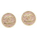 シャネル ピアス アクセサリー レディース CHANEL AB0797 Y47569 Z8996 ピンク ゴールド