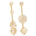 ケイトスペード ピアス アクセサリー レディース KATE SPADE WBRUH028 143 ゴールド マルチ