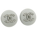 シャネル ピアス アクセサリー レディース CHANEL AB0238 Y47383 Z8811 グレー クリア シルバー