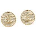 シャネル ピアス アクセサリー レディース CHANEL AB0706 Y02018 Z8891 ホワイト ゴールド