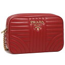 【24時間限定ポイント10倍】【返品OK】プラダ ショルダーバッグ レディース PRADA 1BH083IOI 2D91 27W レッド