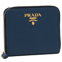 【4時間限定ポイント10倍】【返品OK】プラダ 折財布 レディース PRADA 1ML036 QWA F0016 ブルー
