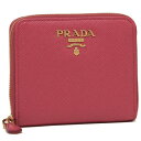 【4時間限定ポイント10倍】【返品OK】プラダ 折財布 レディース PRADA 1ML036 QWA F0505 ピンク