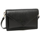 【75時間限定ポイント10倍】【返品OK】プラダ ショルダーバッグ レディース PRADA 1BP020 2EEP F0002 ブラック